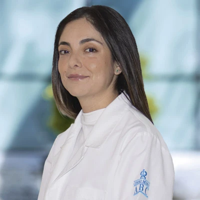 Dra Dra. Daniela Ivette Arevalo Villa del Centro Médico ABC, especialista en Anestesiología