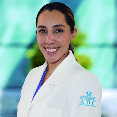 Dra Andrea Figueroa Morales del Centro Médico ABC, especialista en Anestesiología