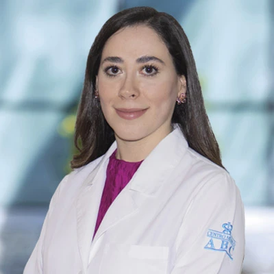 Dra Leticia Andrea Gallardo Grajeda del Centro Médico ABC, especialista en Cardiología Clínica