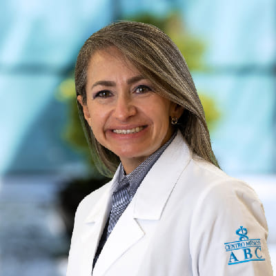 Dra Faride Chejne Gómez del Centro Médico ABC, especialista en 