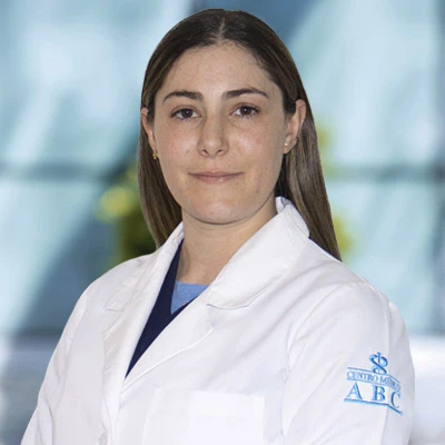 Dra Carolina Fernanda Kandel Varsano del Centro Médico ABC, especialista en Ginecología y Obstetricia
