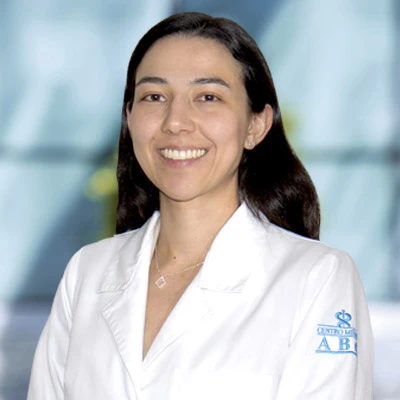 Dra. Maria Cristina Solana Lavalle from ABC Medical Center, specialist in Anesthesiology