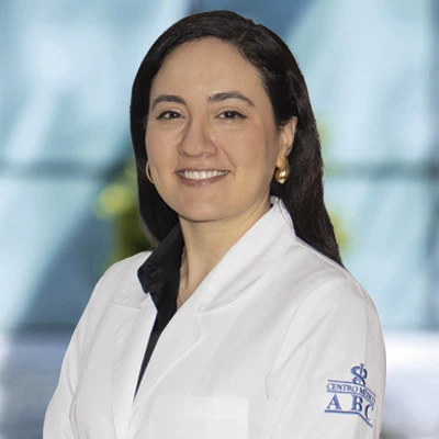 Dra Gabriela Tijerina Tijerina from ABC Medical Center., especialista en 