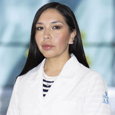 Dr Andrea Blanco Silva del Centro Médico ABC, especialista en Anestesiología