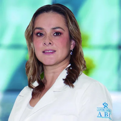 Dra Mariana Monroy Saint Martín from ABC Medical Center., especialista en 