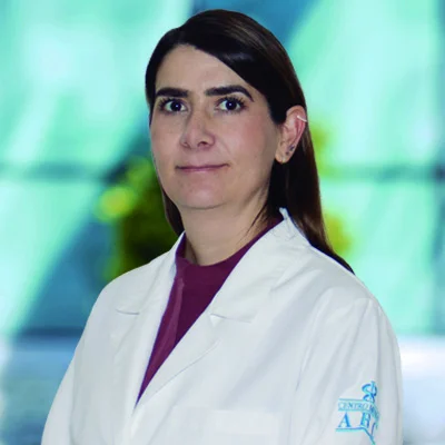 Dra Lorena Matienzo Serment from ABC Medical Center., especialista en 