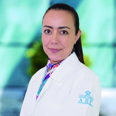 Dra Mónica Amato Almanza from ABC Medical Center., especialista en 