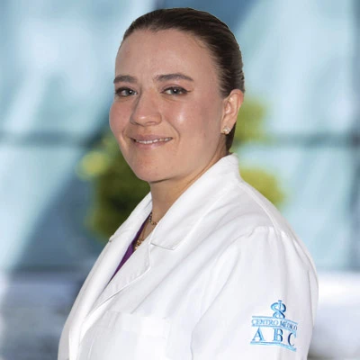 Dra Dra. Aurora Carolina Martinez Esparza from ABC Medical Center, specialist in Anesthesiology
