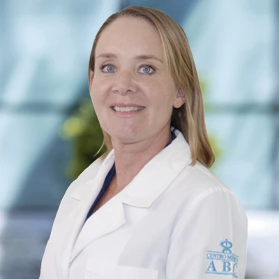 Dra Ana Paula Aizpuru Gibson del Centro Médico ABC, especialista en Anestesiología